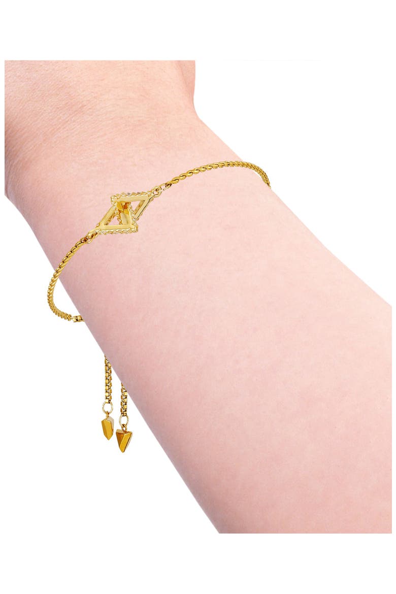 Slider Bracelet, Alternate, color, GOLDTONE