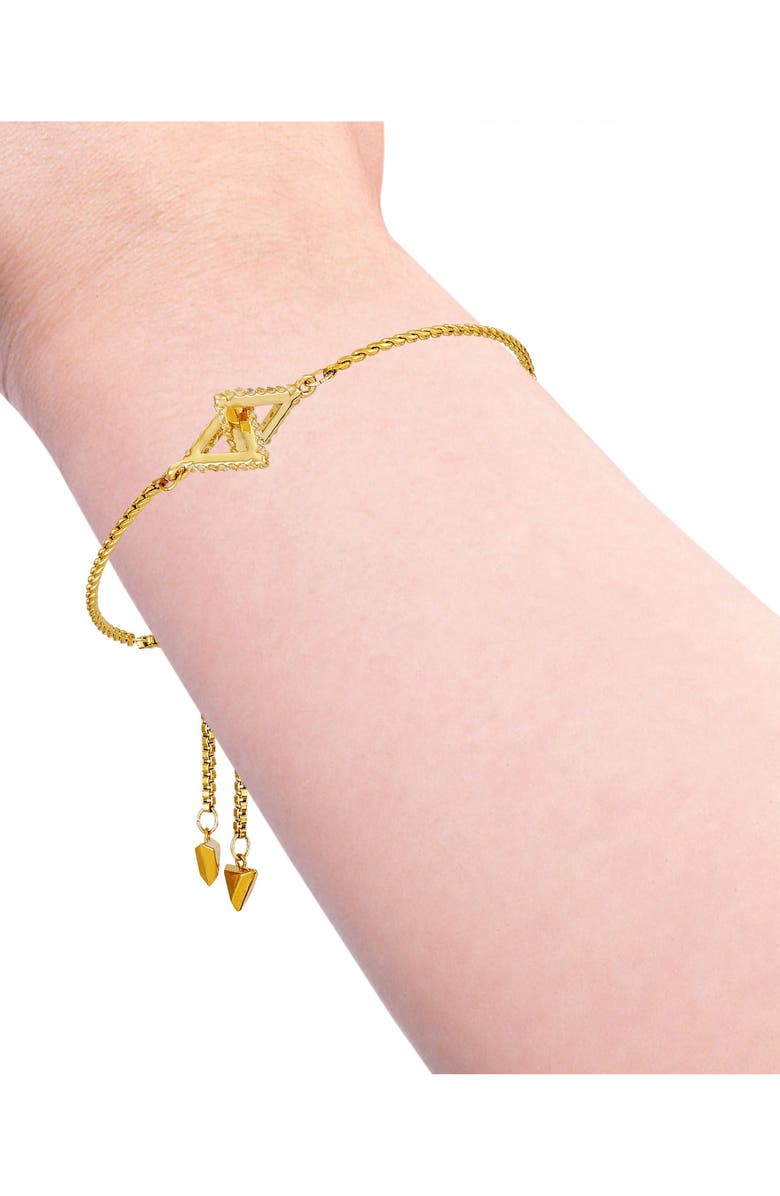 GUESS Slider Bracelet, Alternate, color, Goldtone