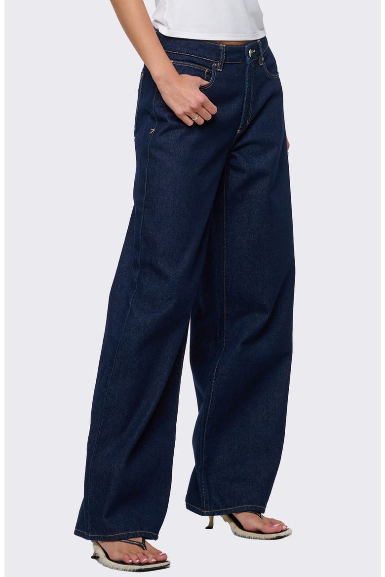 '95 Baggy Wide Leg Jeans, Alternate, color, RINSE DENIM