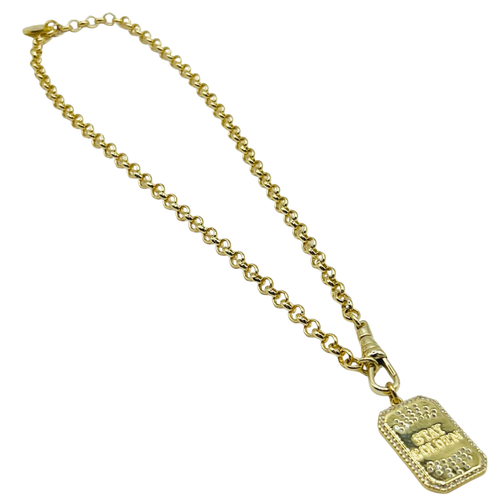 Holst + Lee Holst+lee Stay Golden Charm Necklace