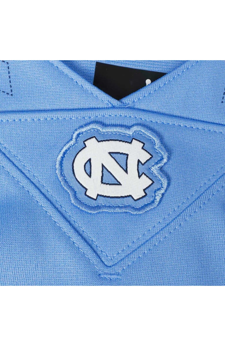 Jordan Brand Youth Jordan Brand #1 Carolina Blue North Carolina Tar Heels Team Replica Football Jersey, Alternate, color, Light Blue
