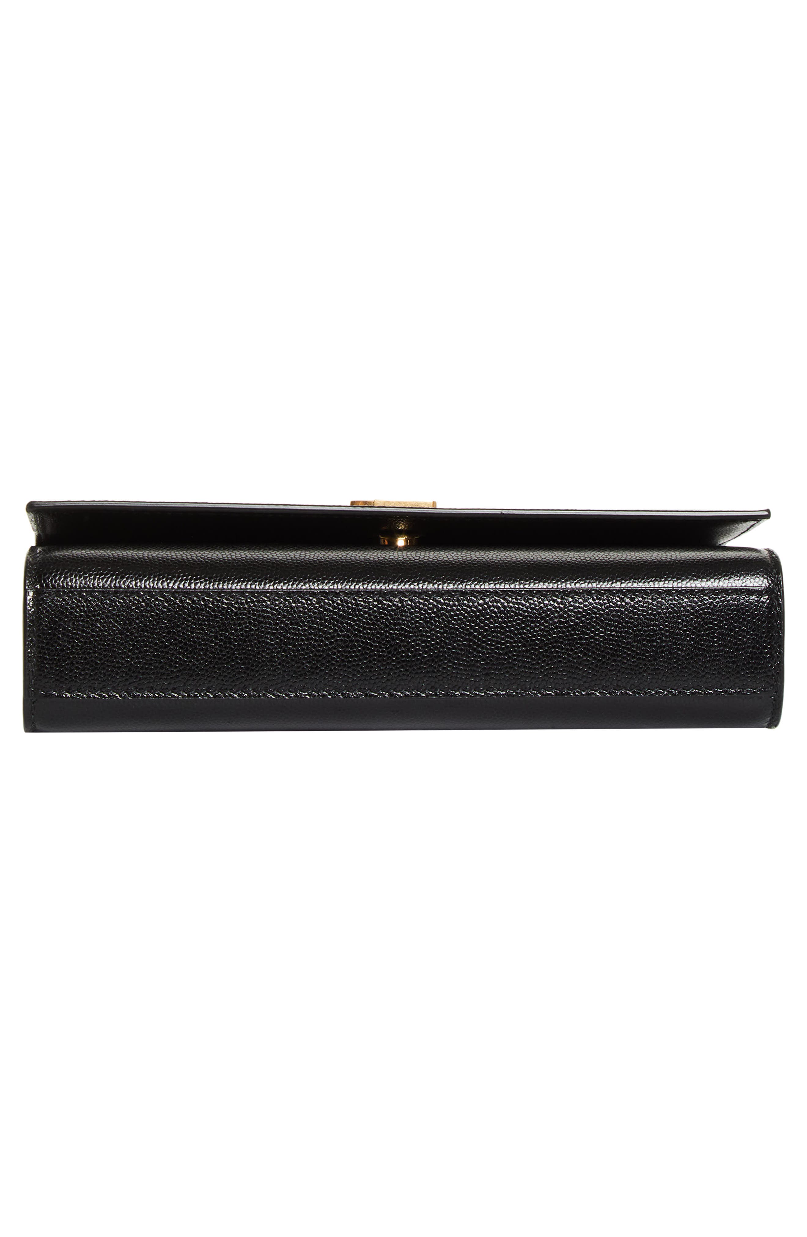 Saint Laurent Small Kate Patent Leather Shoulder Bag, Alternate, color, 