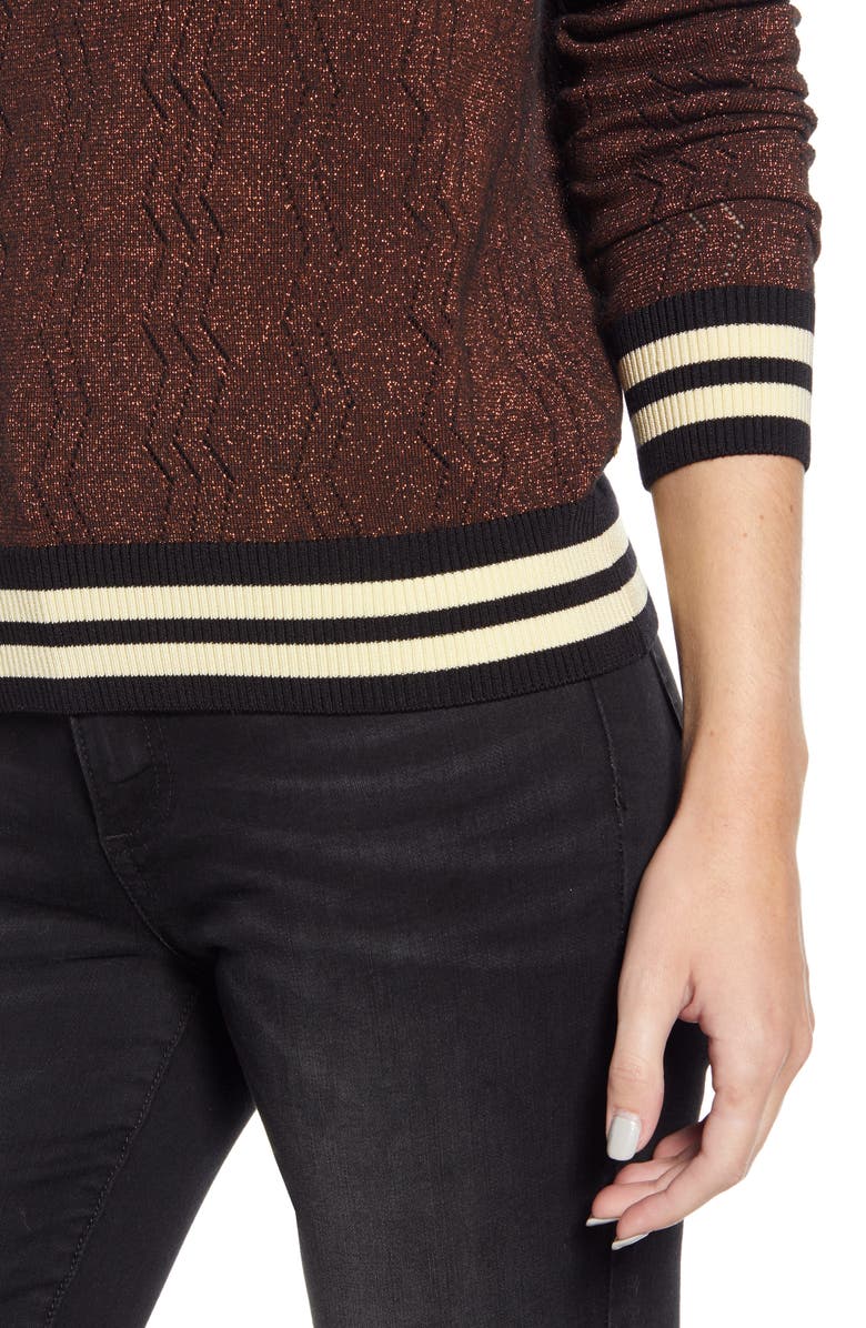 Scotch & Soda Stripe Sweater, Alternate, color,