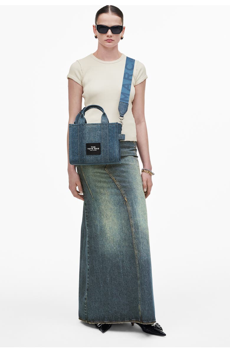 Marc Jacobs The Small Denim Tote, Alternate, color,