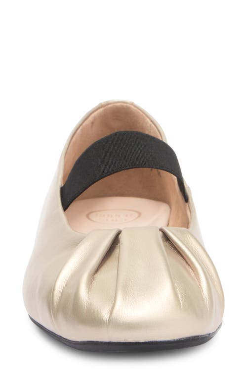 Paul Green Vail Flat In Cachemire Metallic Leather