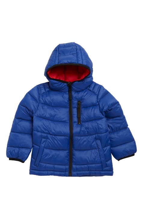 Kids' Hooded Packable Puffer Jacket (Big Kid)