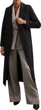 Reiss Dorian Wool Blend Coat
