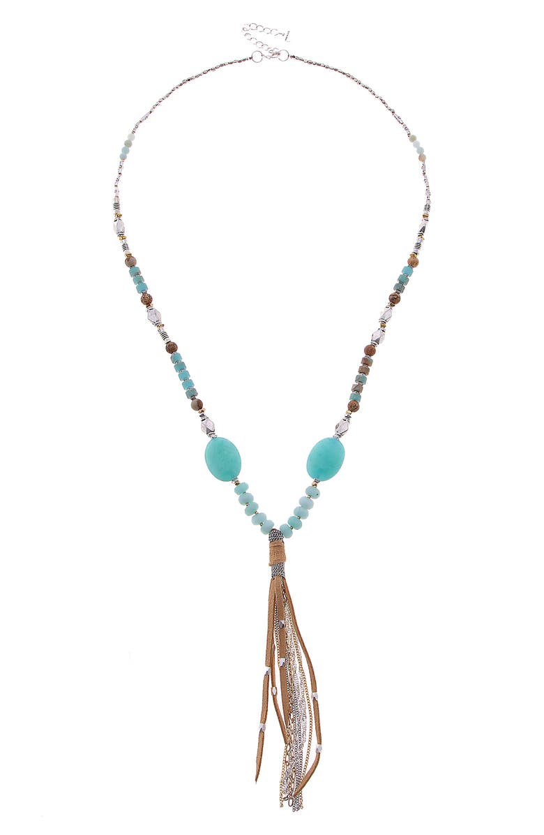 Nakamol Chicago Nakamol Design Tassel Necklace, Main, color,