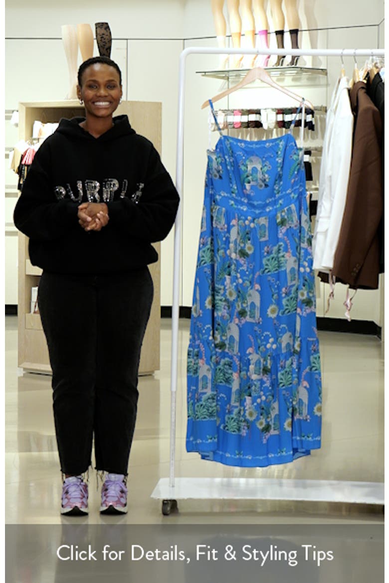Molly Floral Midi Sundress video