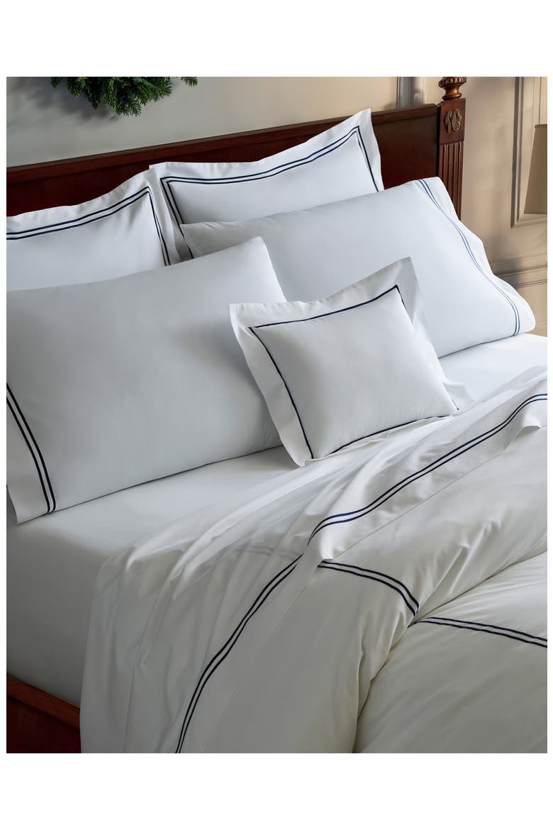 Signature Collection Duvet Cover & Shams Set, Alternate, color, WHITE