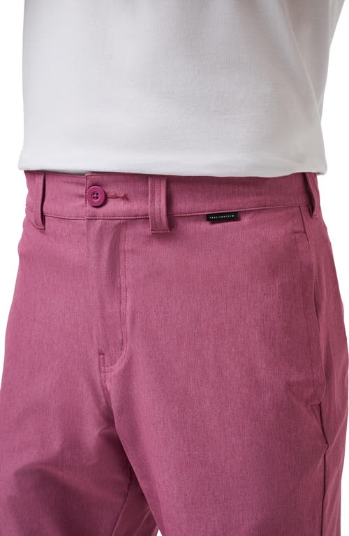 Travismathew Overhead Compartment Shorts In Purple
