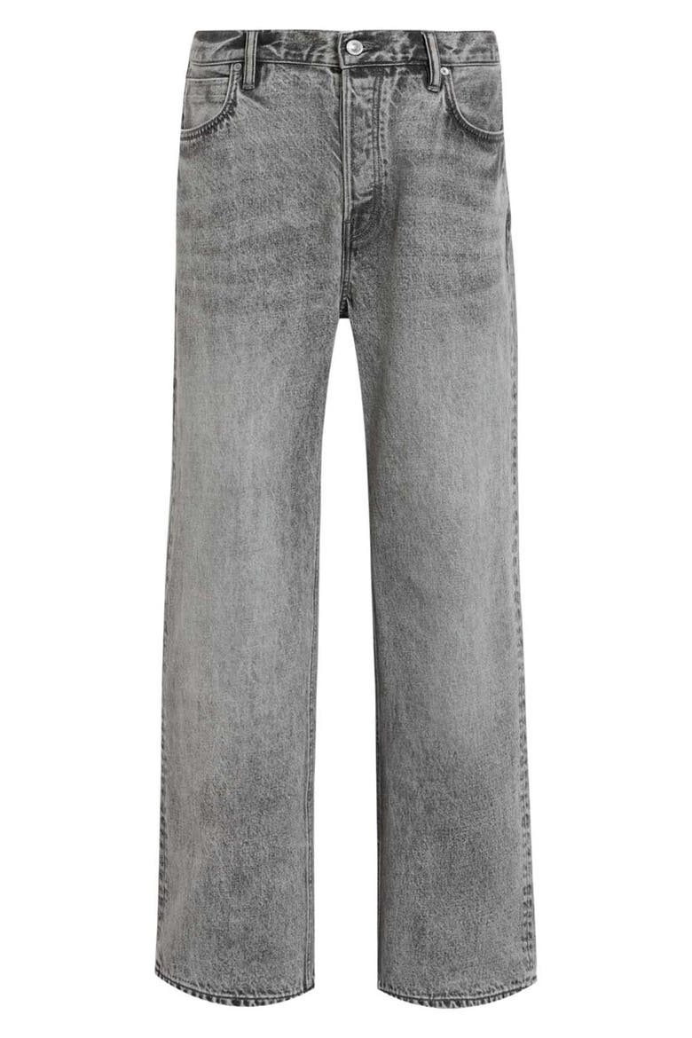 Lenny Loose Fit Straight Leg Jeans, Alternate, color, LIGHT GREY