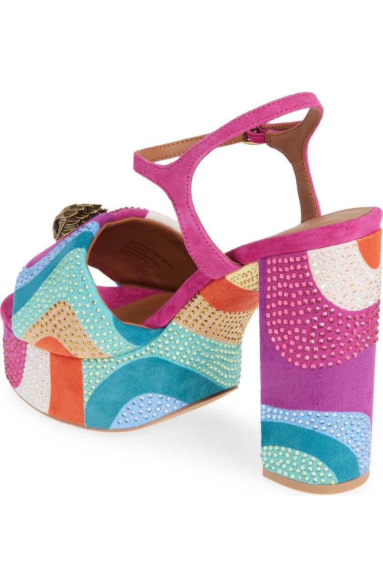 Kurt Geiger London Kensington Ankle Strap Platform Sandal, Alternate, color,