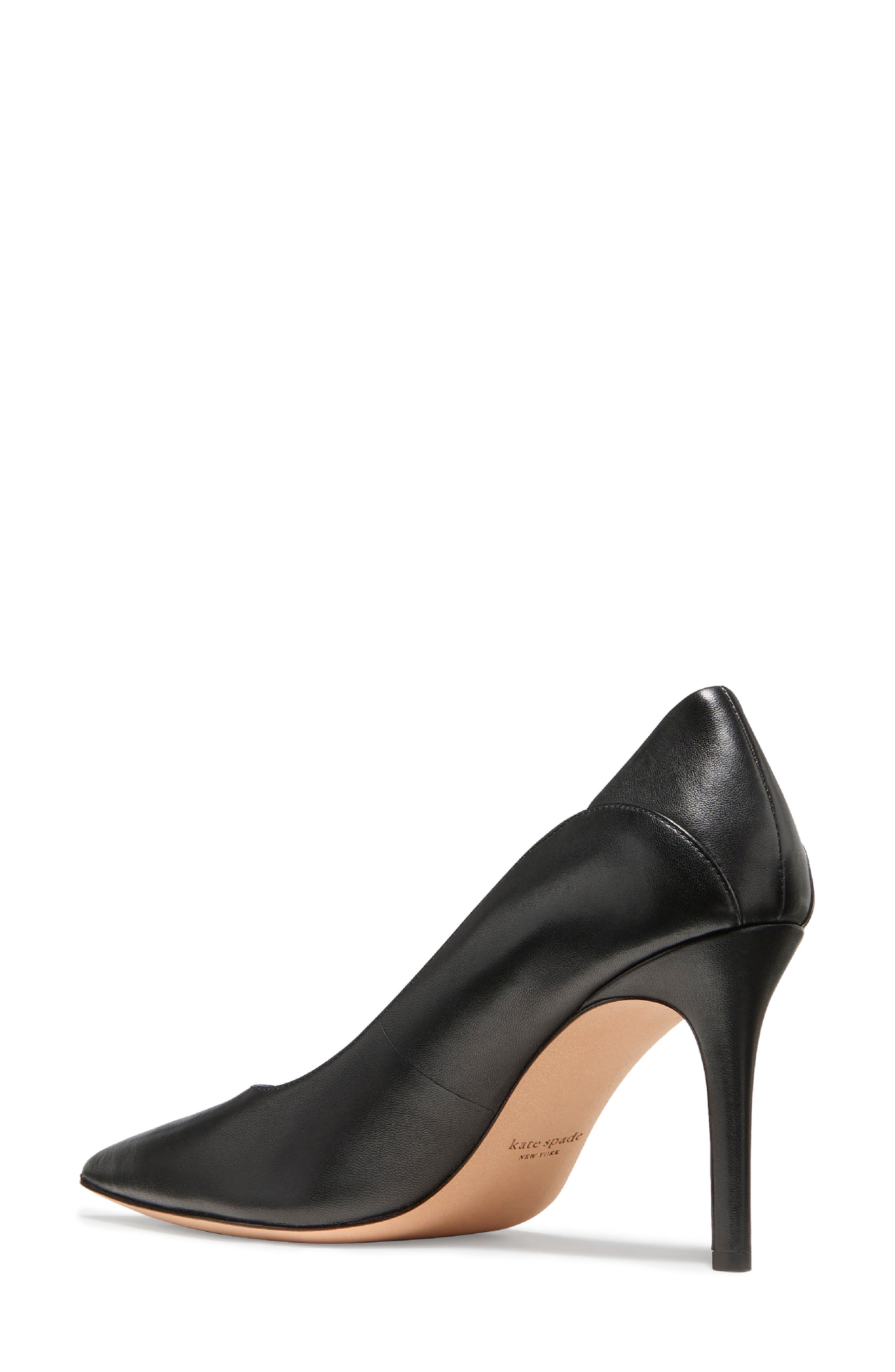 daphne pointed toe pump, Alternate, color, BLACK