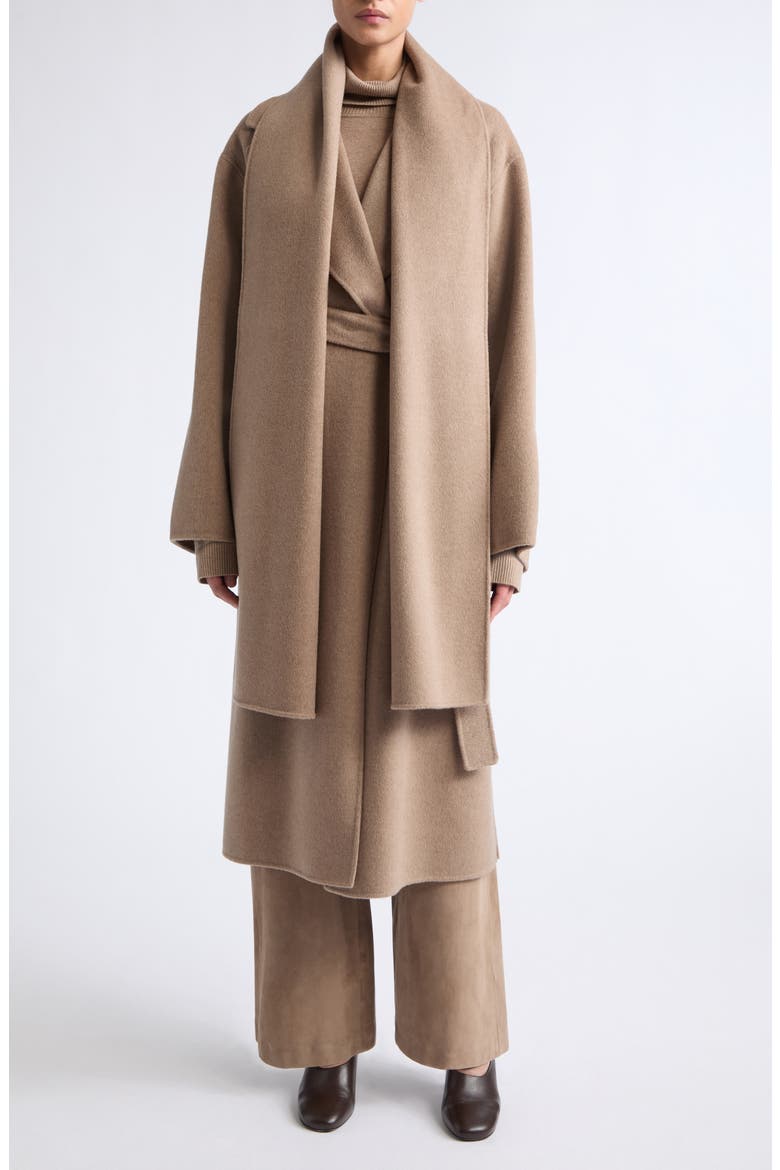 Shawl Collar Coat, Alternate, color, CLAY