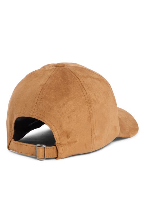 David & Young Dog Person Embroidered Baseball Cap In Brown