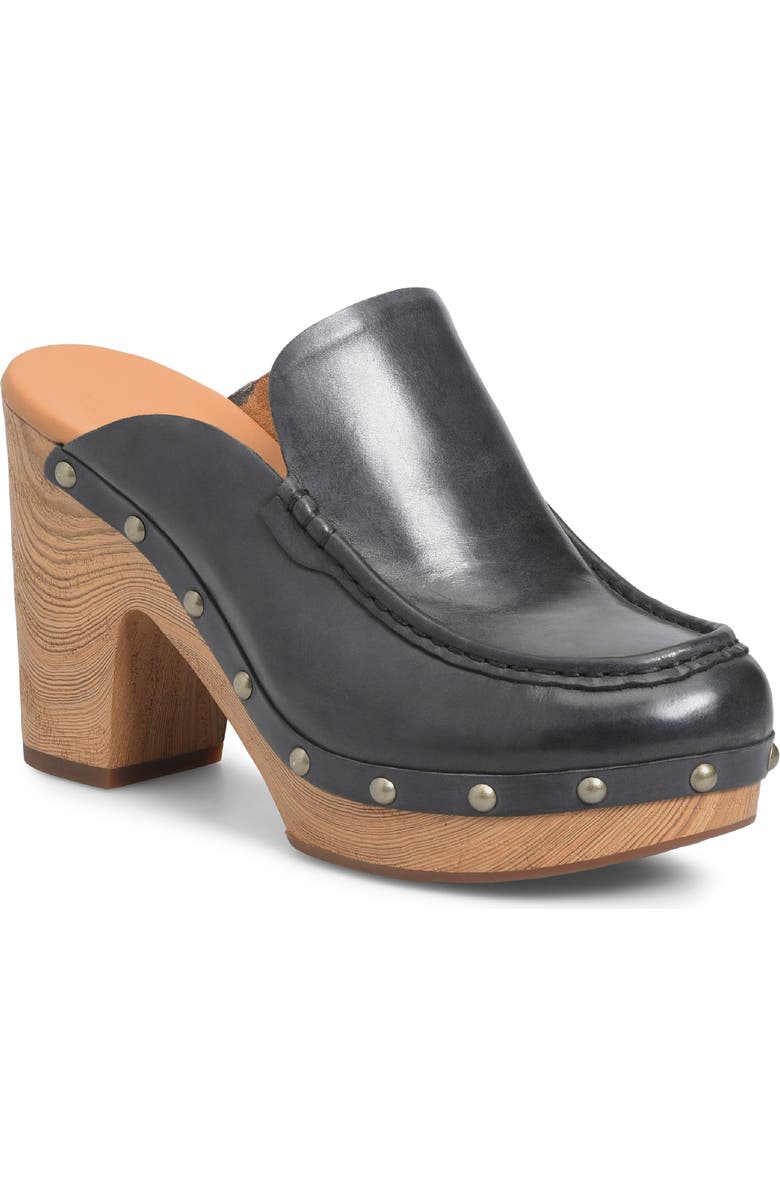 Kork-Ease<sup>®</sup> Spencer Platform Clog, Main, color, Black Leather