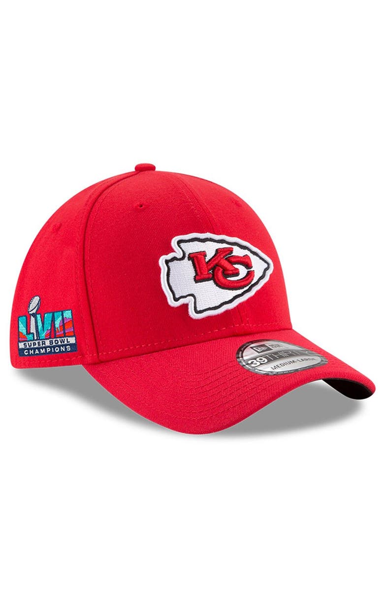 New Era Men's New Era Red Kansas City Chiefs Super Bowl LVII Champions ...