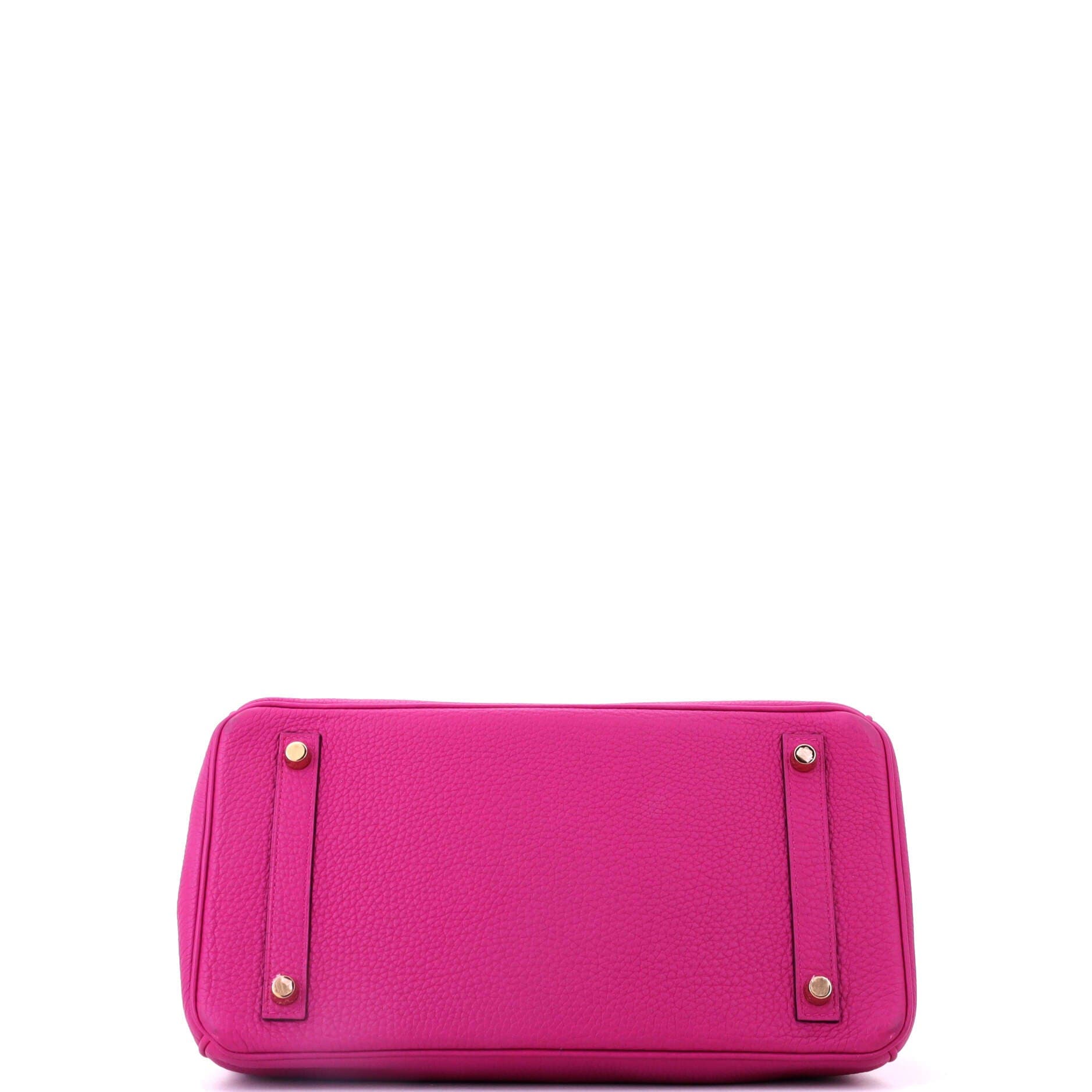 Pre-Owned Hermes Birkin Handbag Pink Togo with Gold Hardware 30, Alternate, color, Rose Pourpre