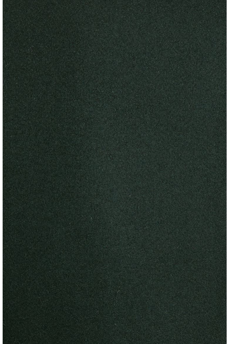 Wool Blend Long Wrap Coat, Alternate, color, DARK GREEN