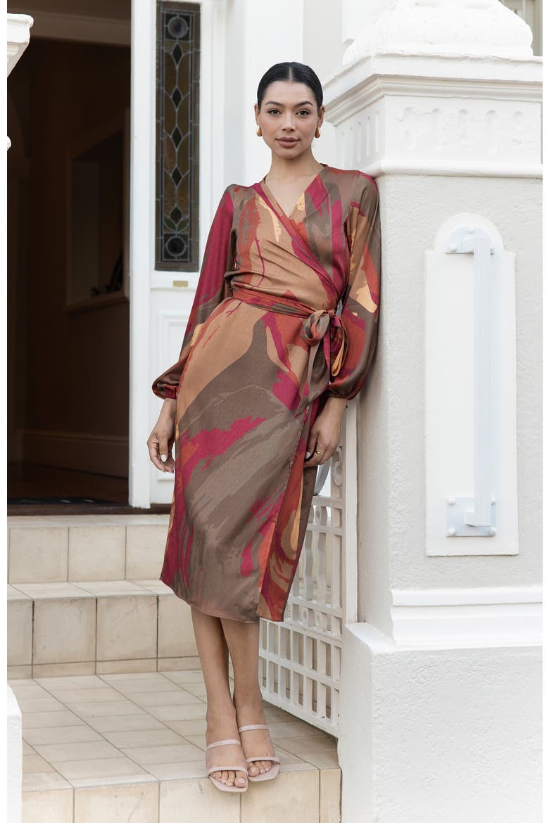 Lala Dress, Alternate, color, Aura Rouge