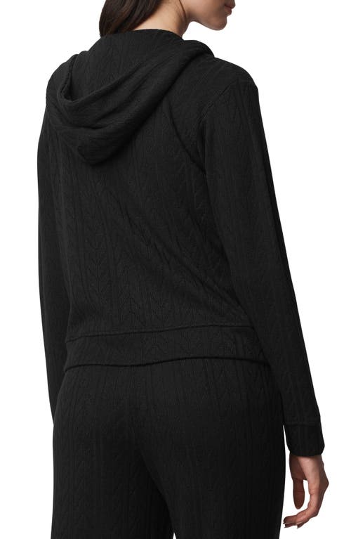 Splendid Sweatersoft Hoodie In Black