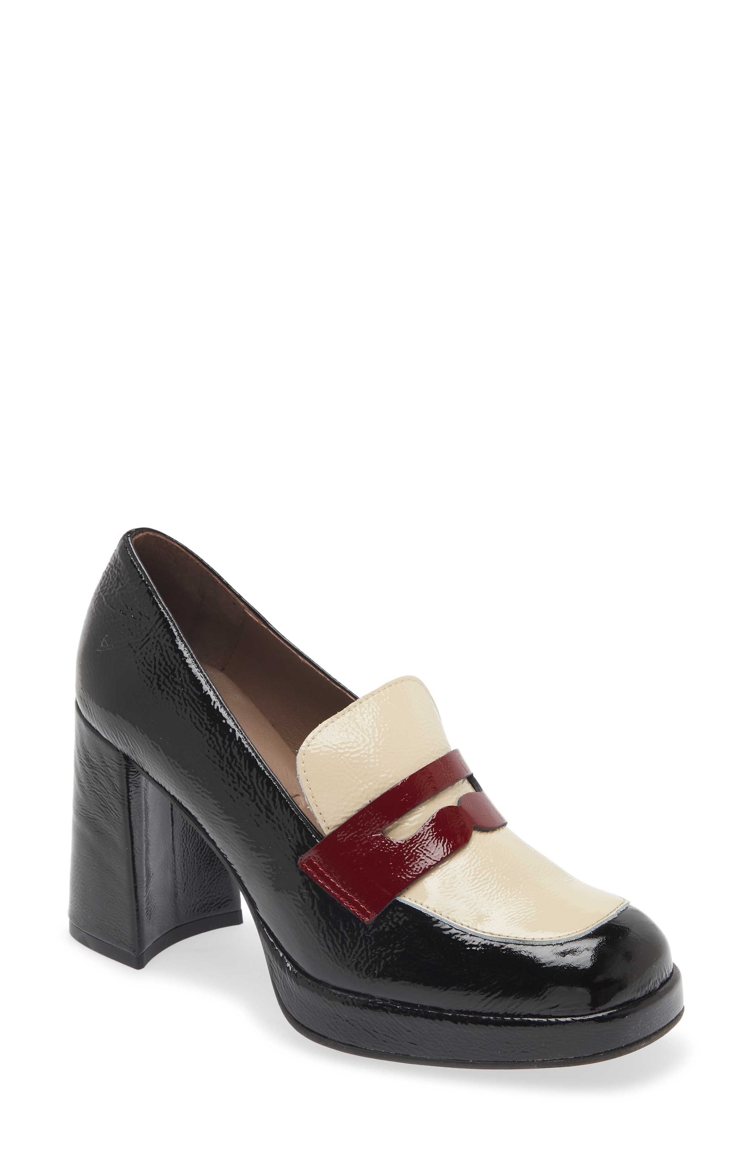 Wonders Colorblock Loafer Pump, Main, color, 