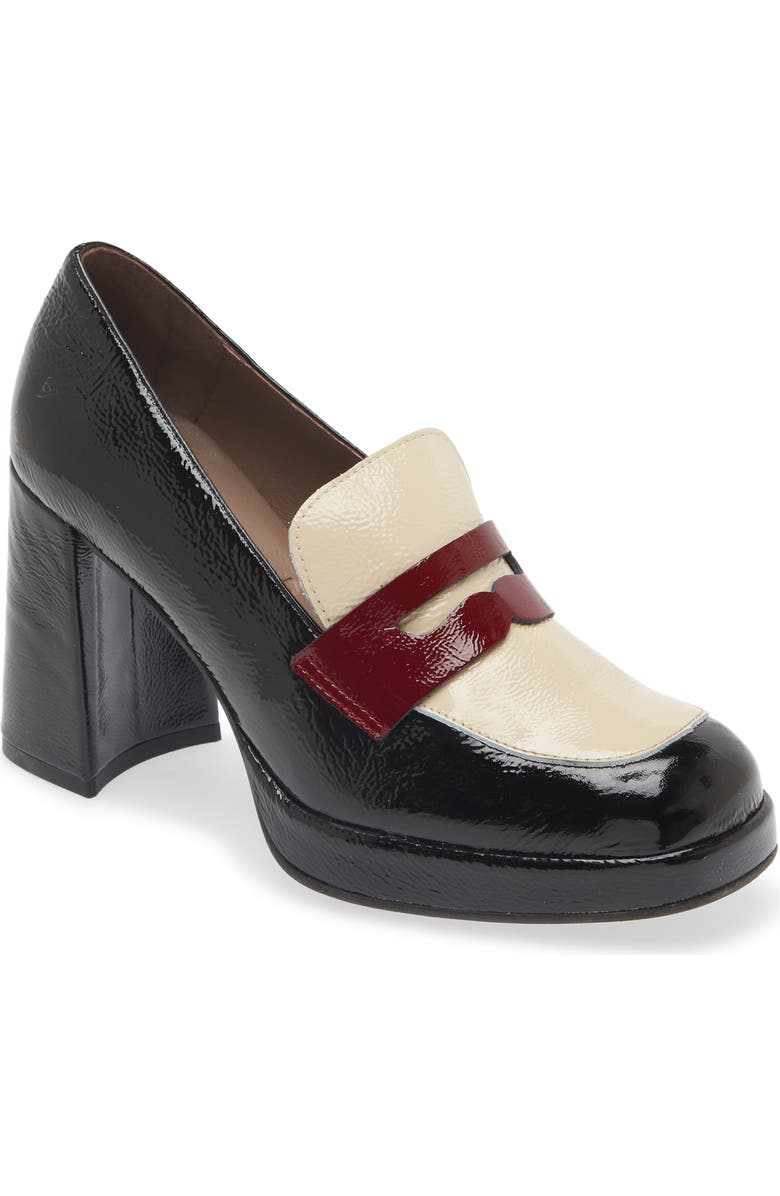 Wonders Colorblock Loafer Pump, Main, color,