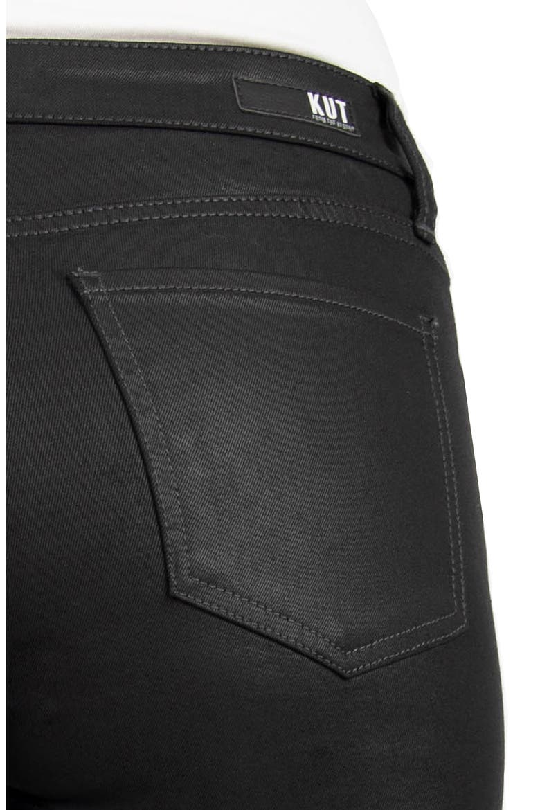 Kelsey Crop Kick Flare Jeans, Alternate, color, BLACK JM