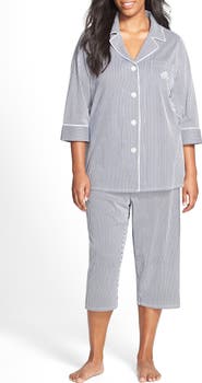 Lauren Ralph Lauren Knit Crop Pajamas