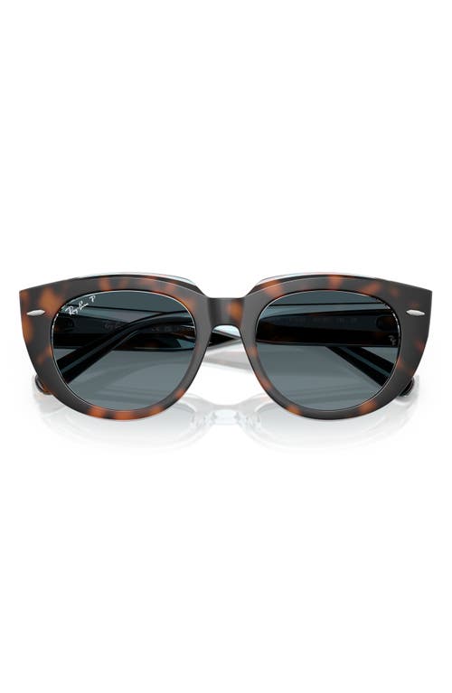 Ray Ban Ray-ban Ray-ban Doreen Rb2286 1413s3 In Brown/blue Gradient
