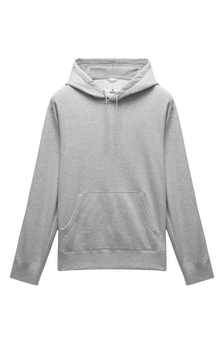 Reigning Champ Midweight Terry Standard Hoodie, Alternate, color, Heather Grey