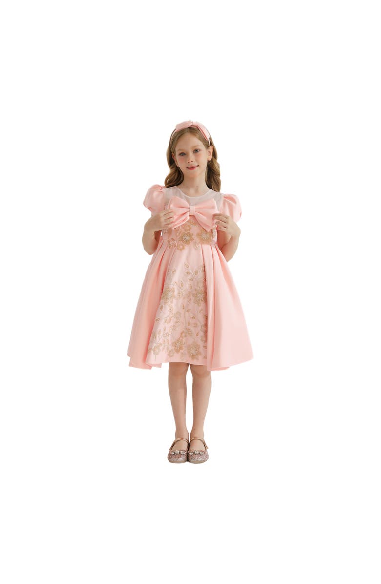 Tulleen Leona Dress, Alternate, color, Blush