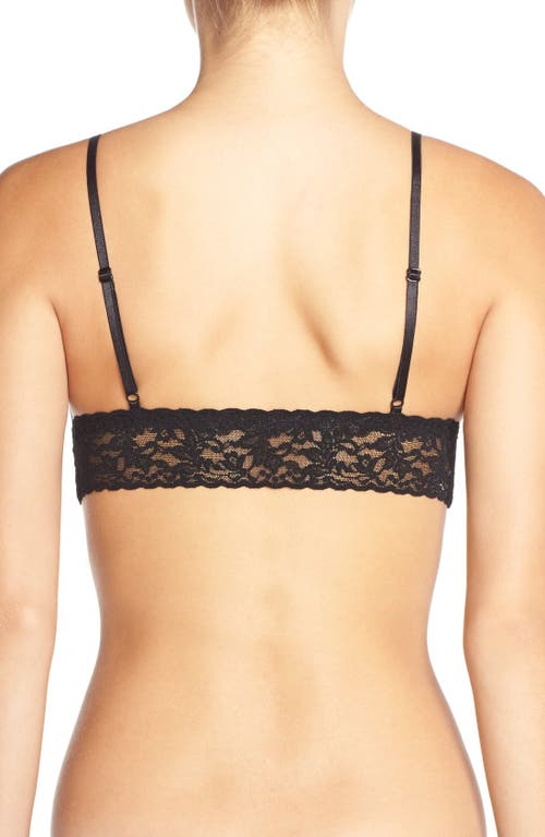 Hanky Panky Signature Lace Padded Bralette In Black