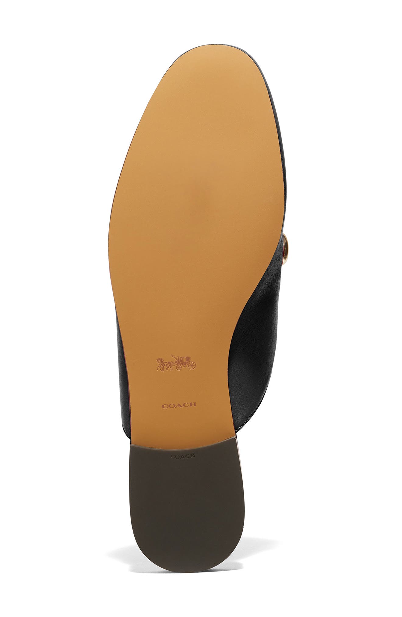 COACH Sawyer Logo Chain Loafer Mule, Alternate, color, 