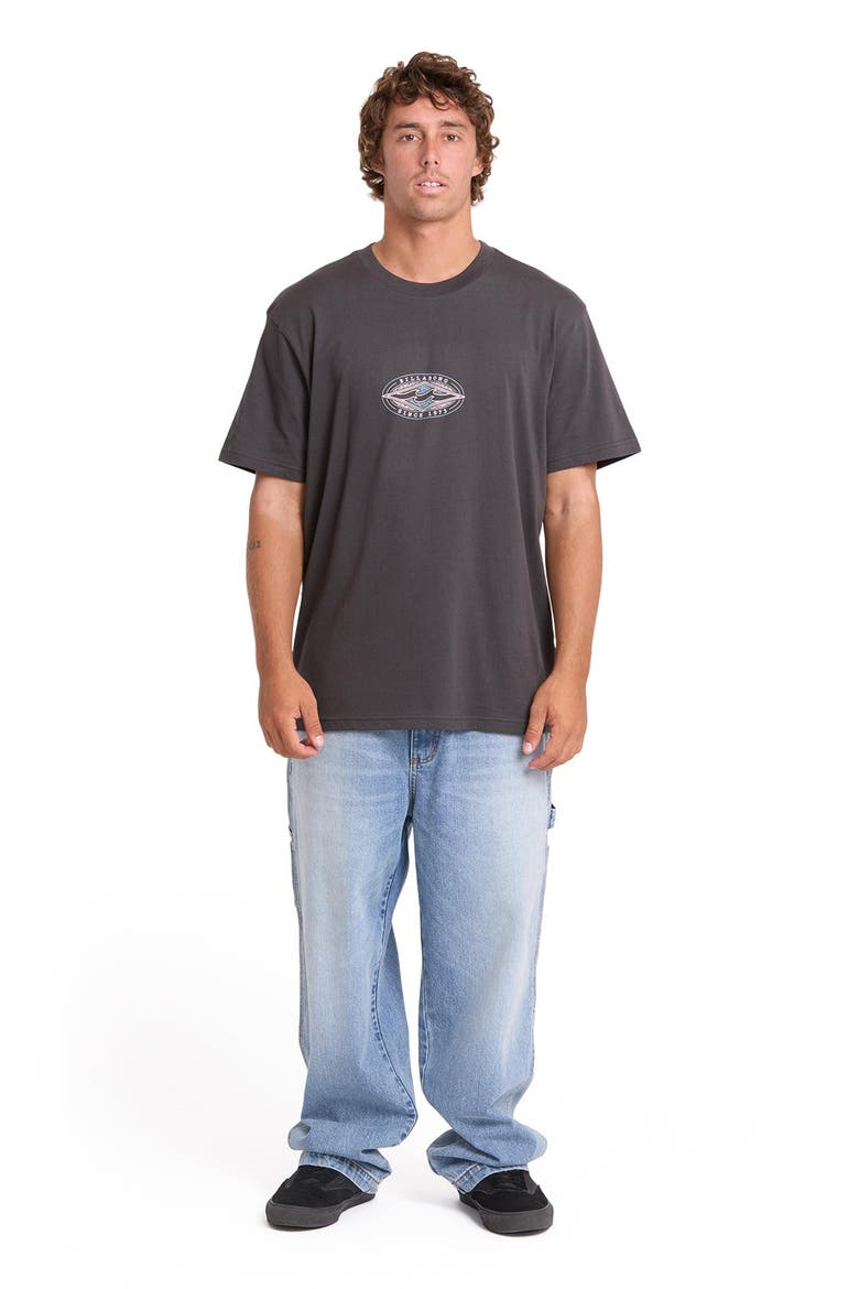 Rotor Diamond Logo Graphic T-Shirt, Alternate, color, RAVEN