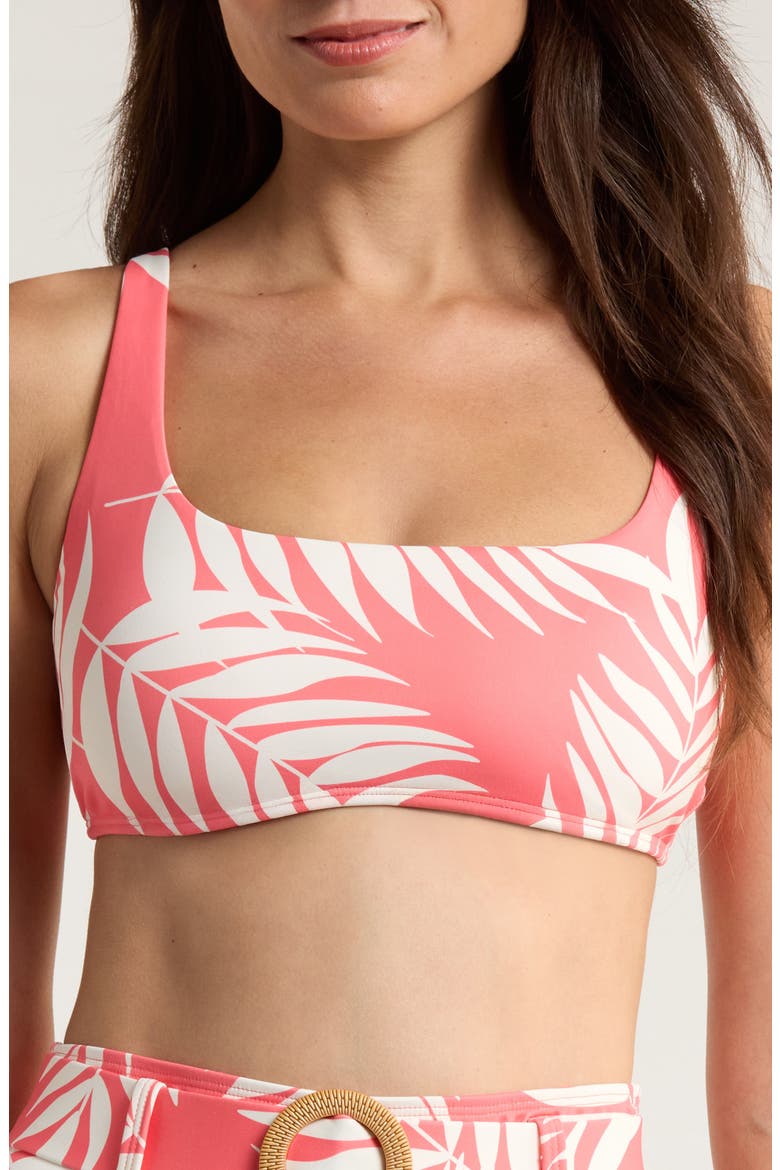 Conny Bikini Top, Main, color, CORAL PARADISE FOLIAGE