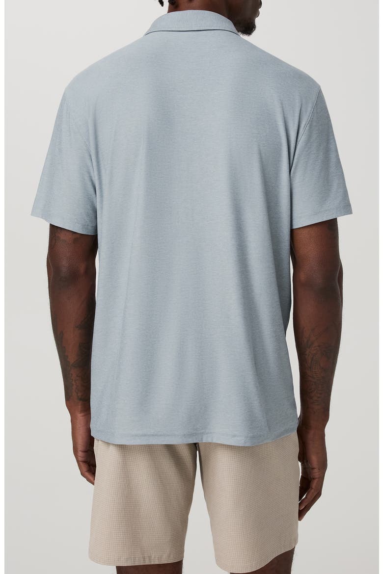 Strato Tech Performance Polo, Alternate, color, RAINDROP HEATHER