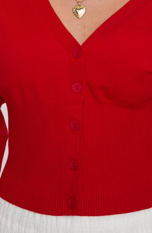 Princess Polly Wistfully V-neck Cardigan