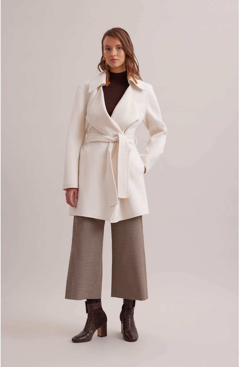 Anne Fontaine Delacroix Coat, Alternate, color, Moon White