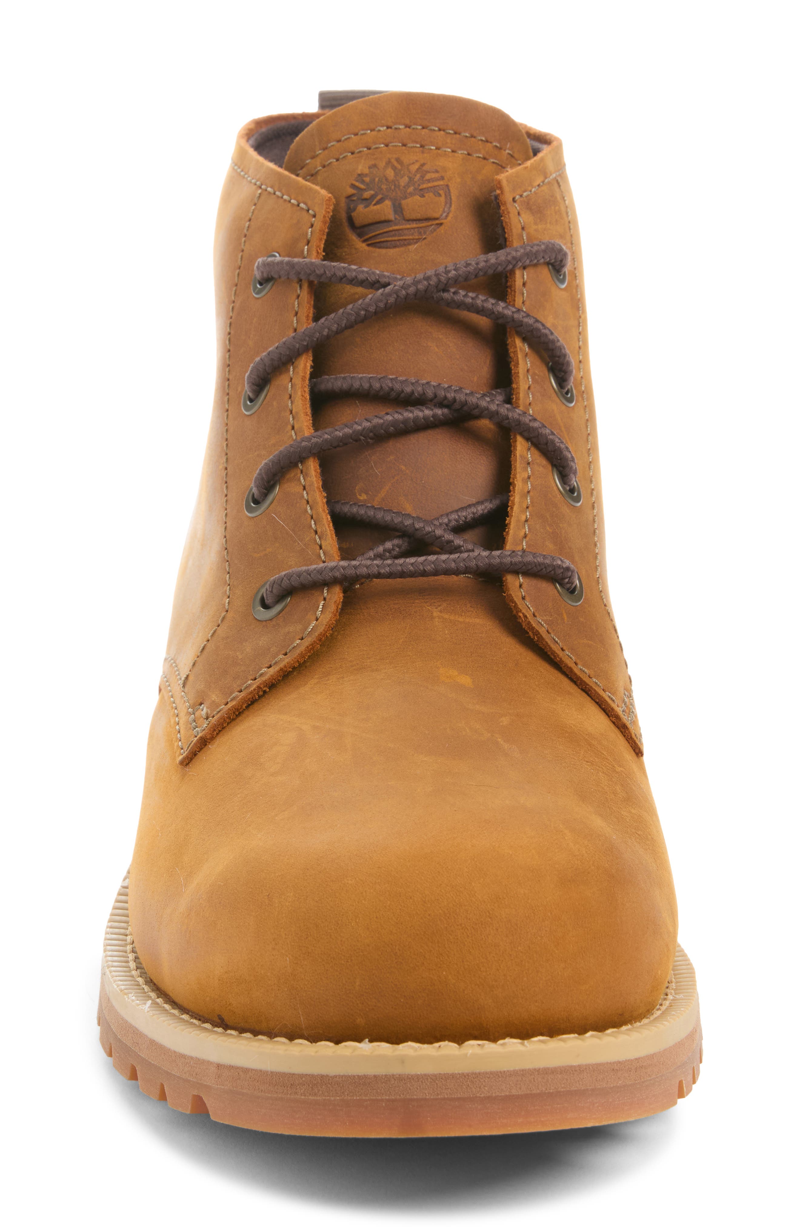 Britton Falls Waterproof Chukka Boot, Alternate, color, MEDIUM BROWN FULL GRAIN