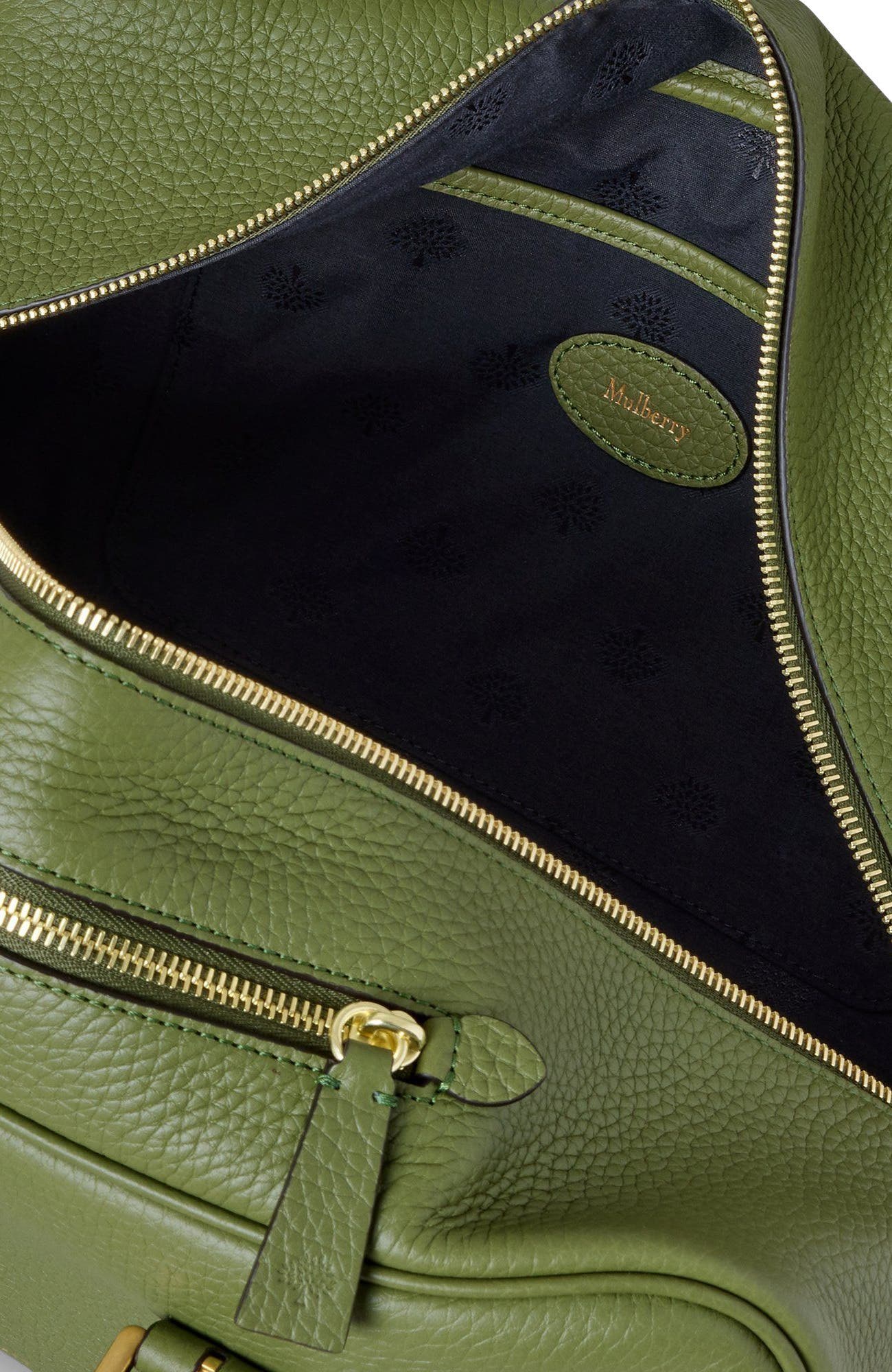 Mulberry Boston Shoulder Bag, Alternate, color, Fern