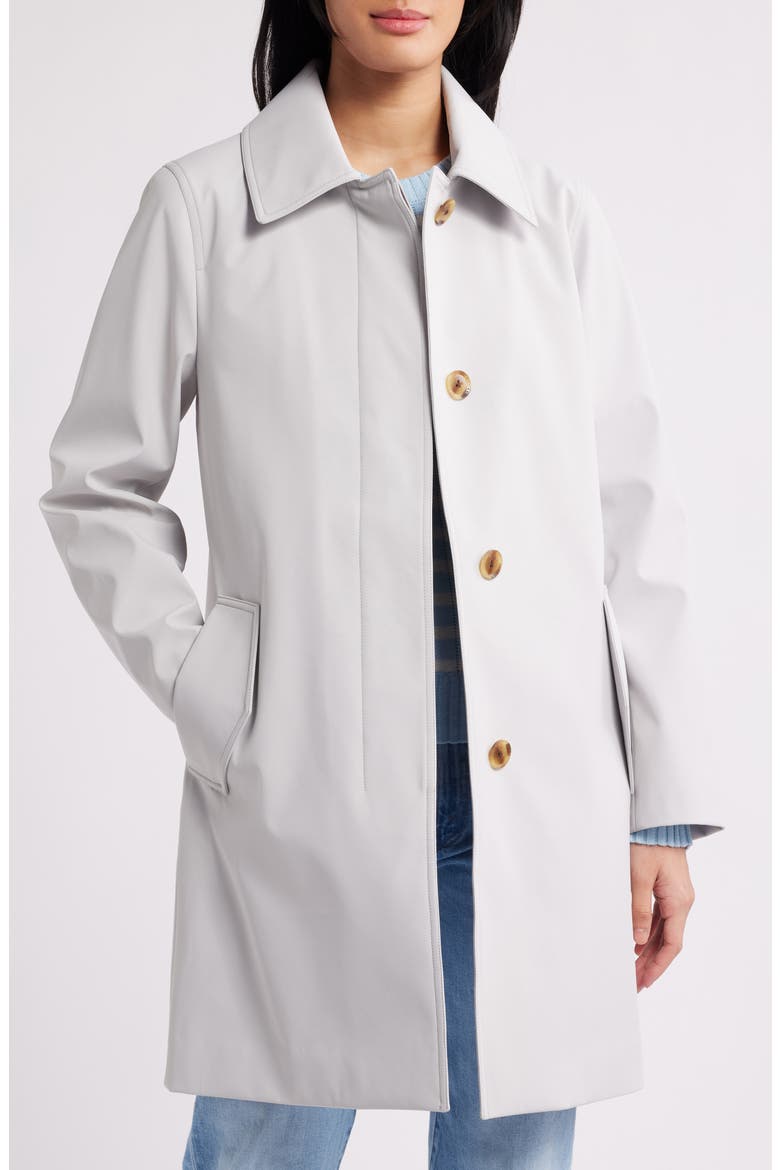 Water Resistant Insulated Coat, Alternate, color, STONE