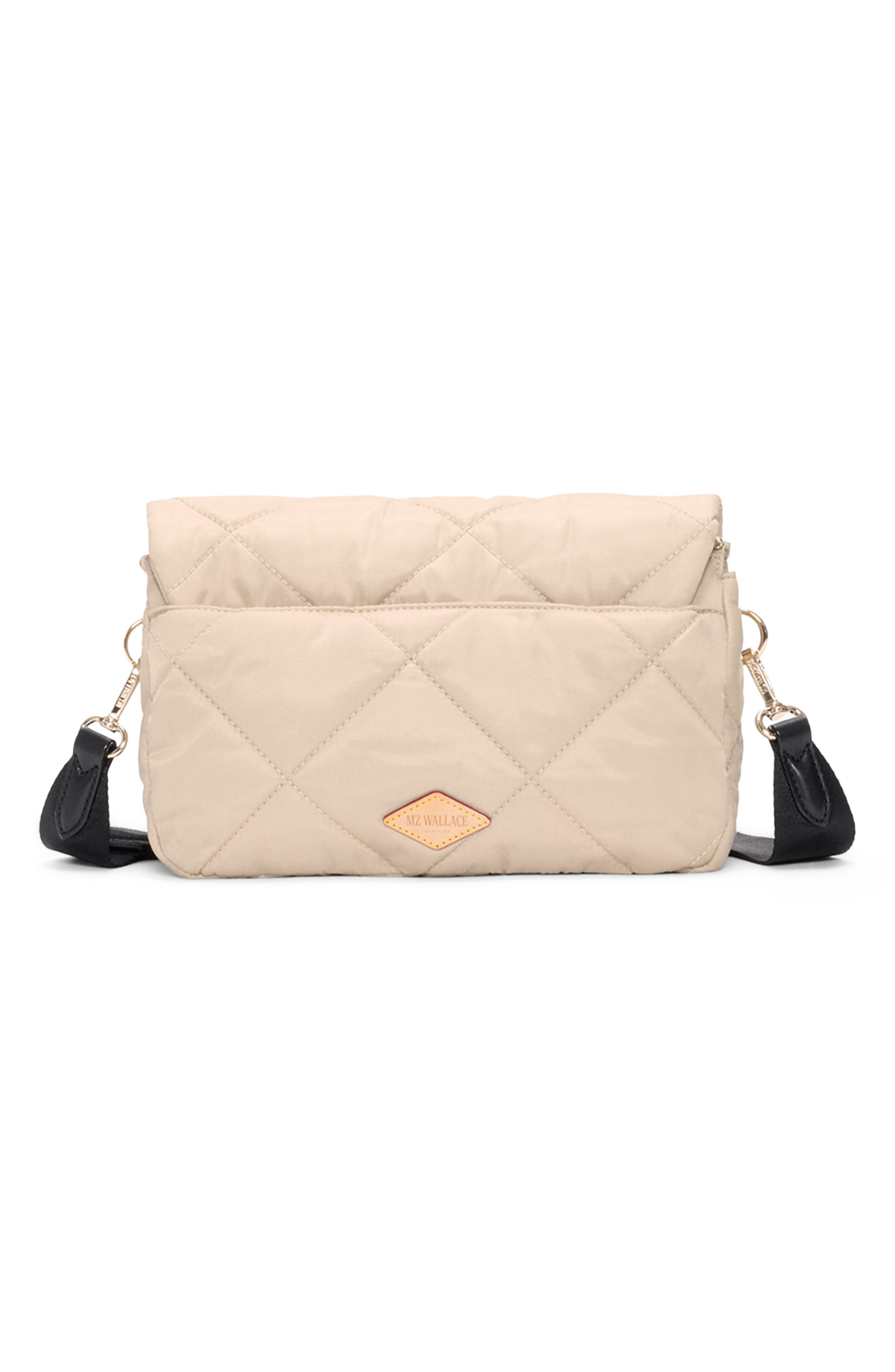 Madison Flap Crossbody, Alternate, color, BUFF/ BLACK