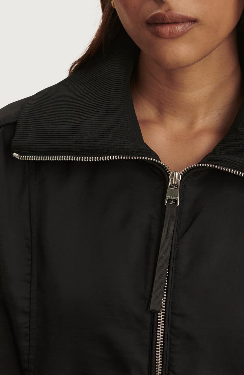 Varley Lotta Blouson Jacket, Alternate, color, Black