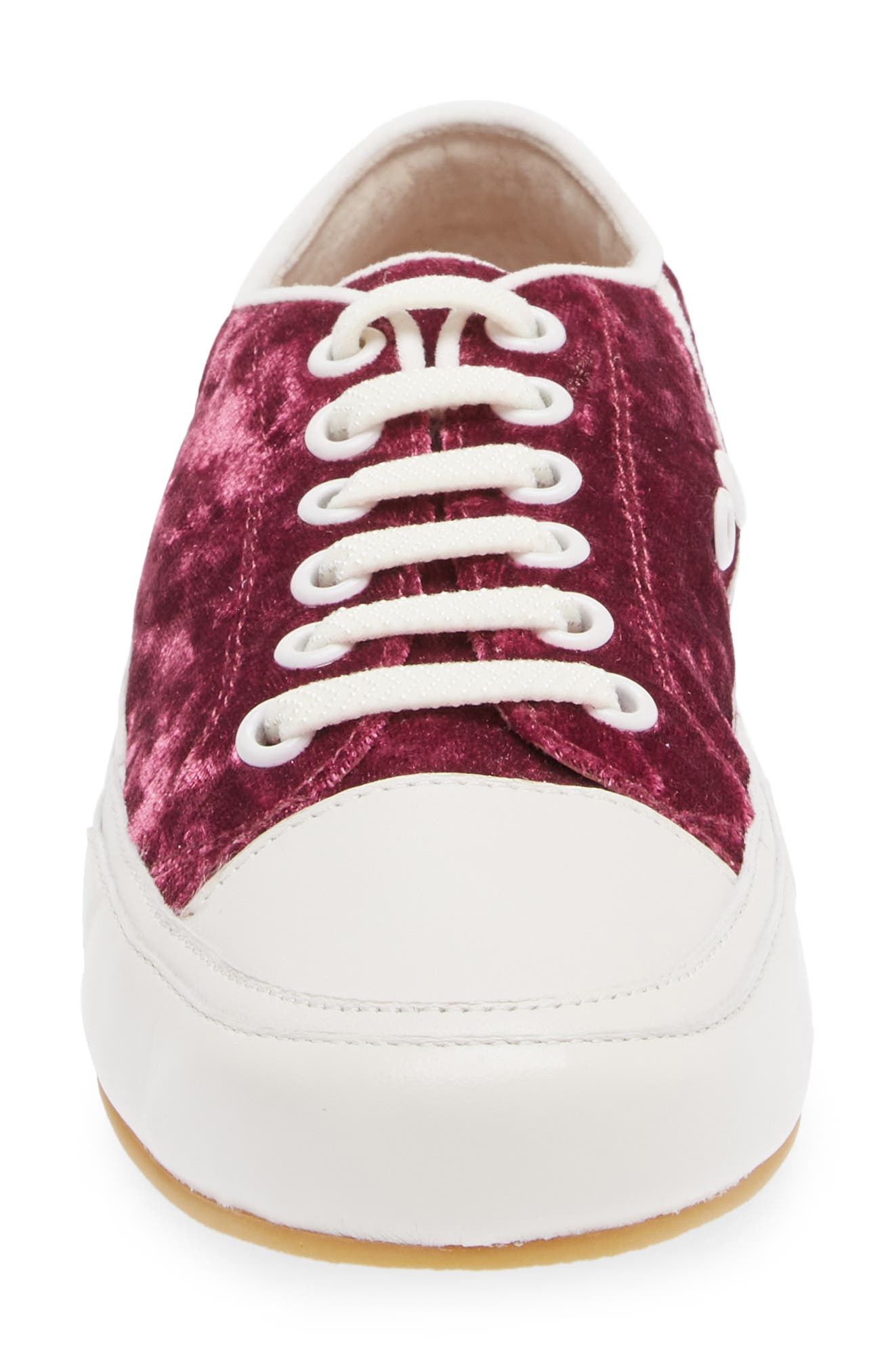 Cecelia New York Rookie Sneaker, Alternate, color, Wine Velvet