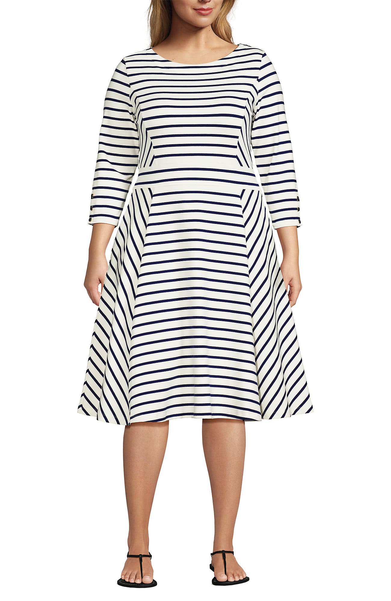Starfish 3/4 Sleeve Dress - image 3
