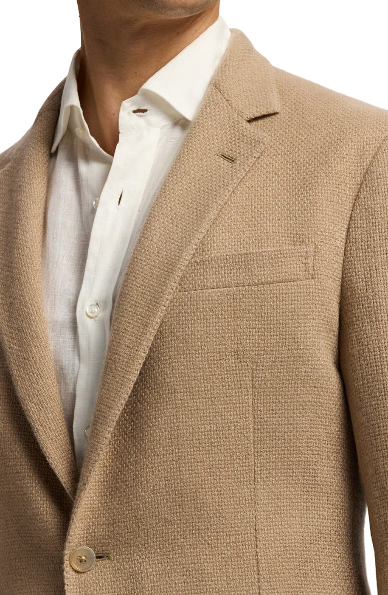Ralph Lauren Purple Label Hadley Hand Tailored Cashmere Sport Coat, Alternate, color, Taupe Multi