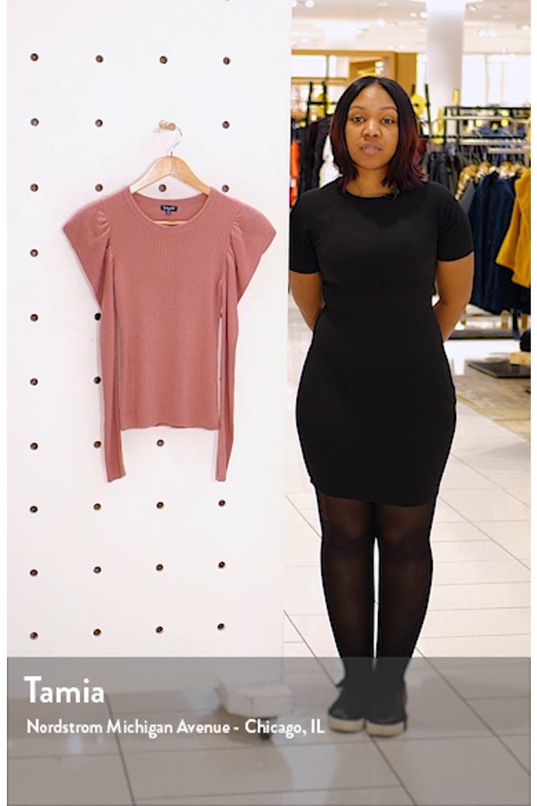 Allstone Puff Sleeve Sweater video