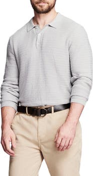 Billy Reid Lachlan Long Sleeve Polo
